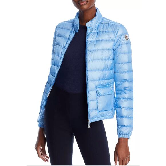 Moncler Puffer Archivio DNA Lans Down Jacket in Blue - Picture 1 of 16